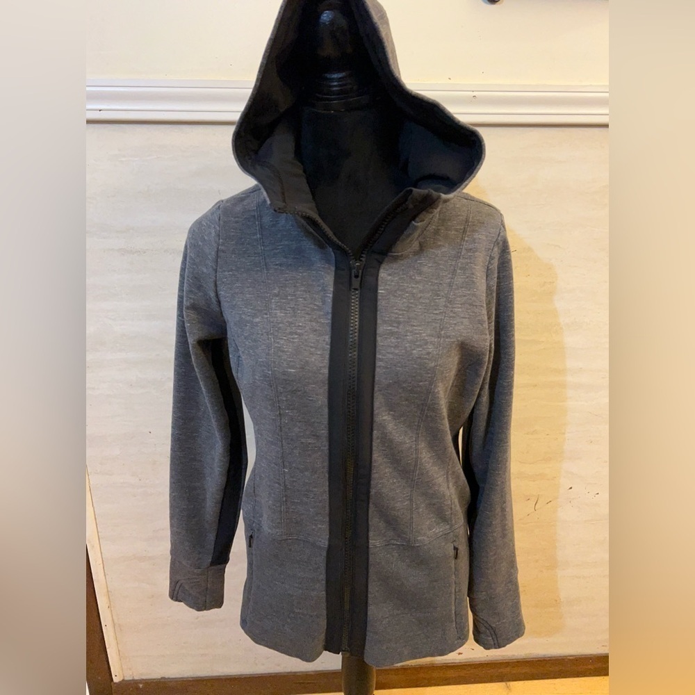 Athleta Victory Fitted Hoodie Jacket.
